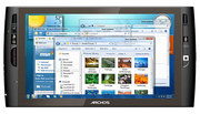 Планшет Archos 9: сенсорный экран 9 дюймов,  Intel Atom и Windows 7