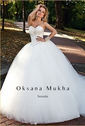Дизайнерское свадебное платье от Oksana Mukha